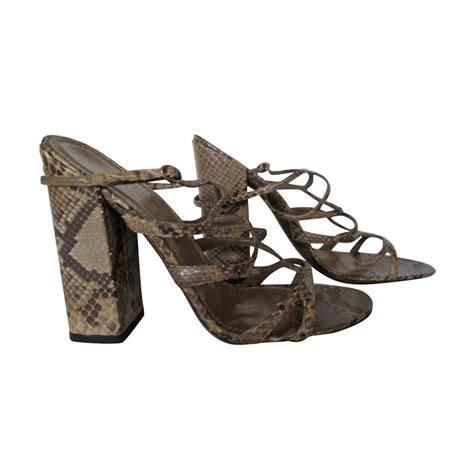 snakeskin shoes ysl saks|saks designer shoes.